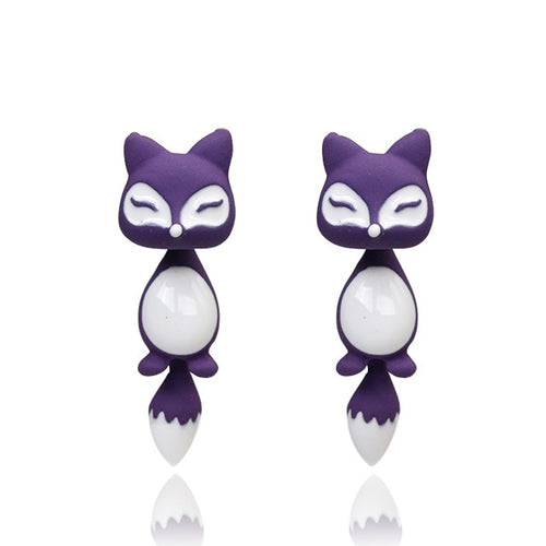 Animal Fox Earrings