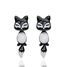 Load image into Gallery viewer, Animal Fox Earrings