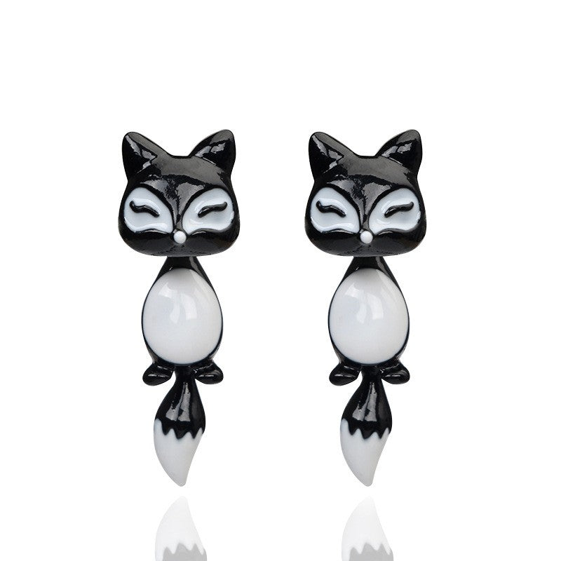 Animal Fox Earrings